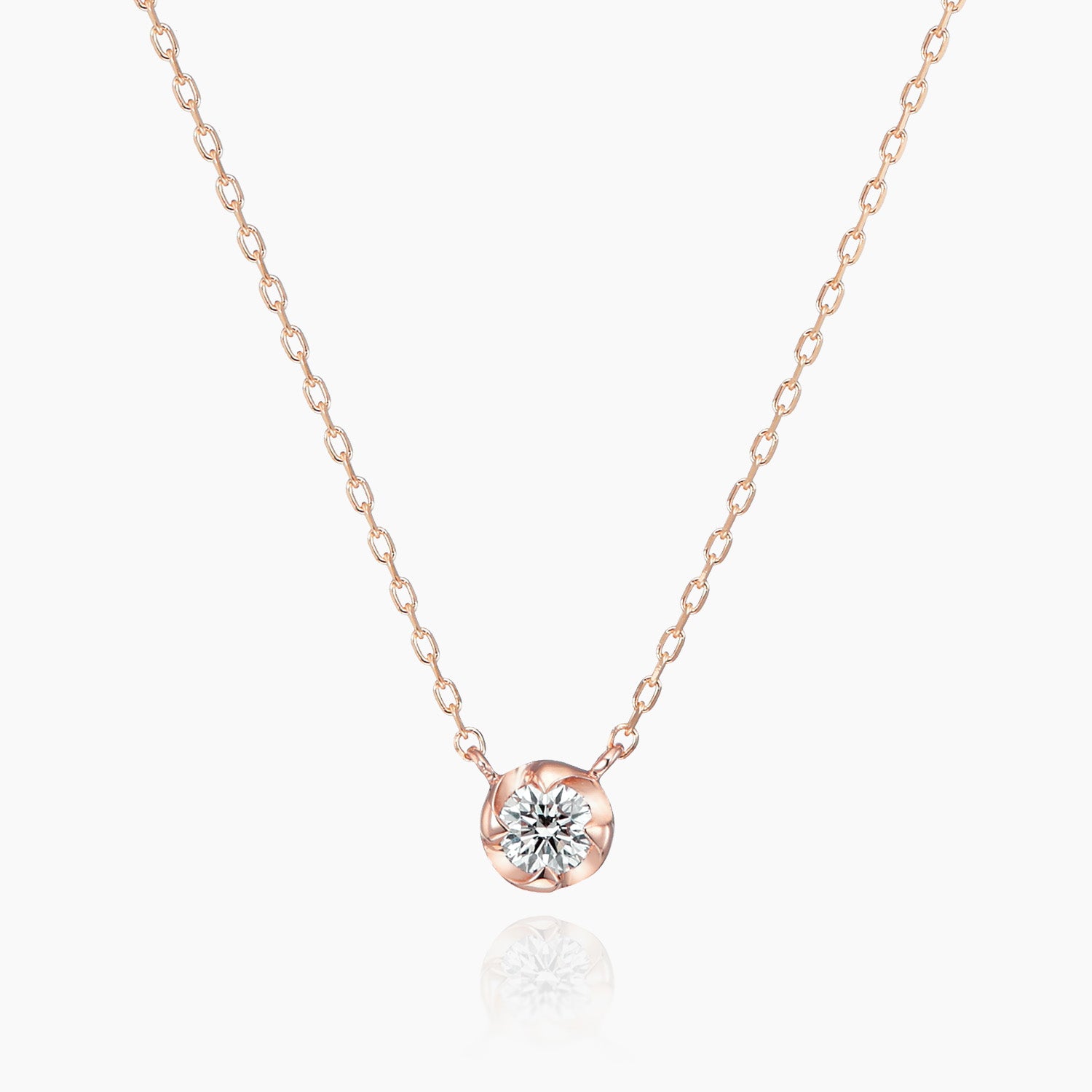 K10ネックレス バリー0.06ct ダイヤ｜MONATELIER（モナトリエ）公式