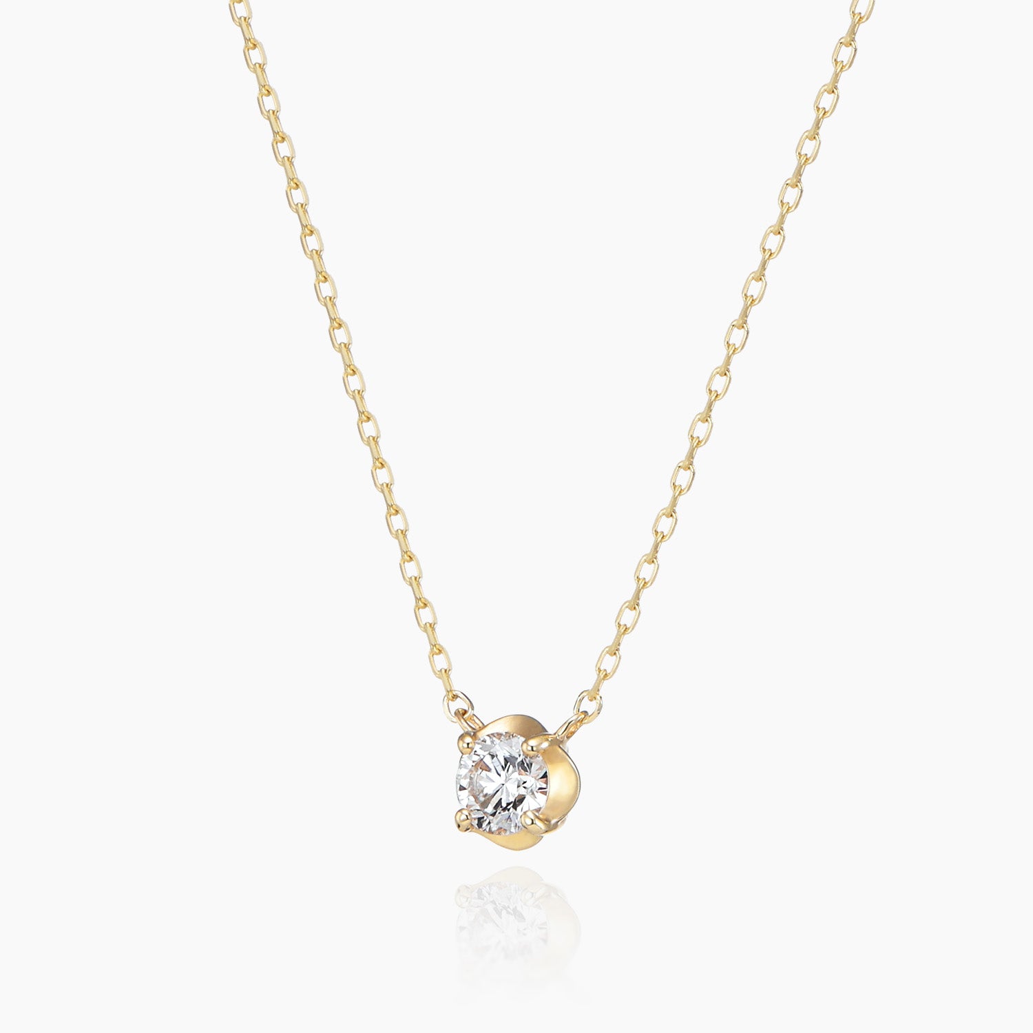 K10ネックレス アベル0.1ct ダイヤ｜MONATELIER（モナトリエ）公式