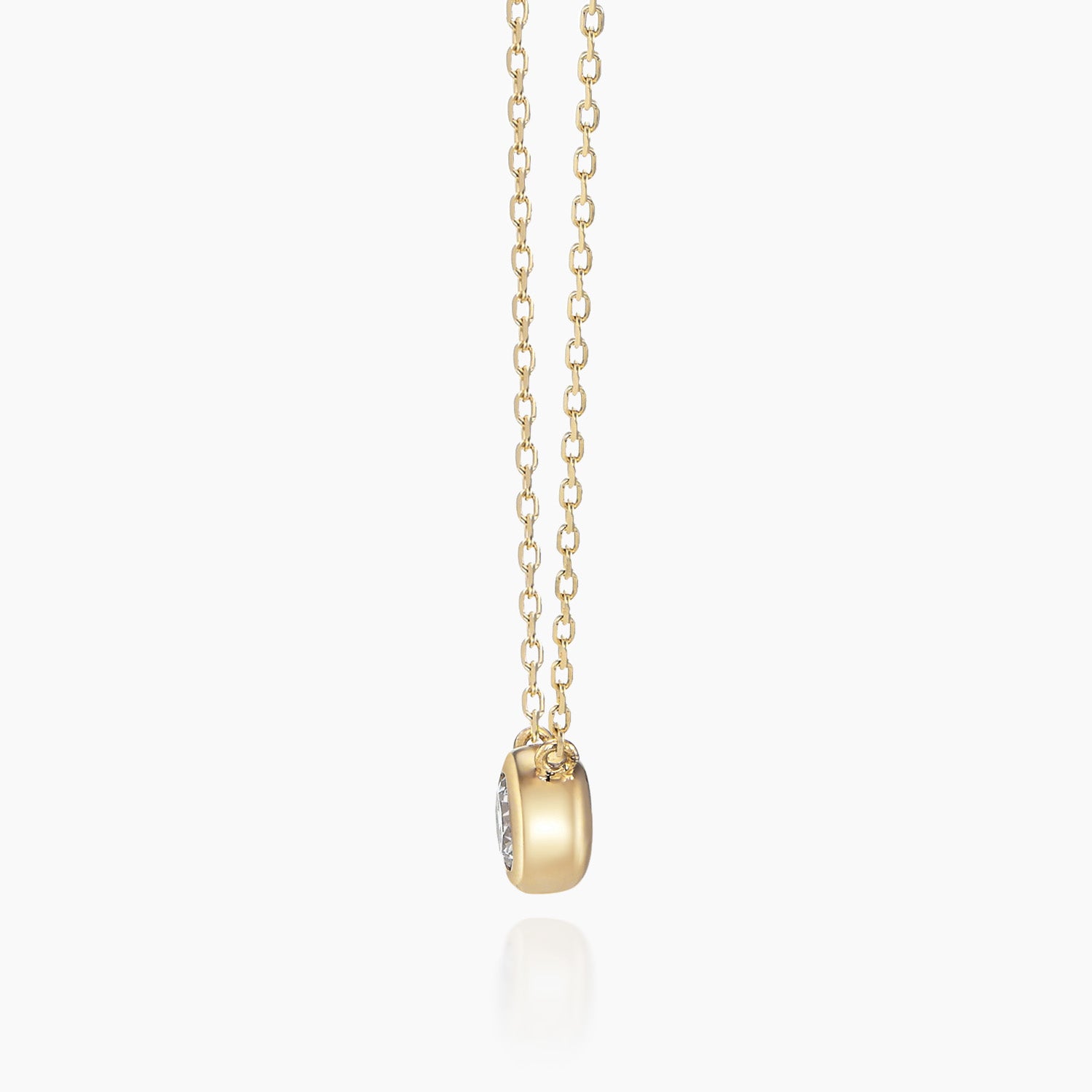 K10ネックレス デール0.1ct 一粒ダイヤ｜MONATELIER（モナトリエ）公式