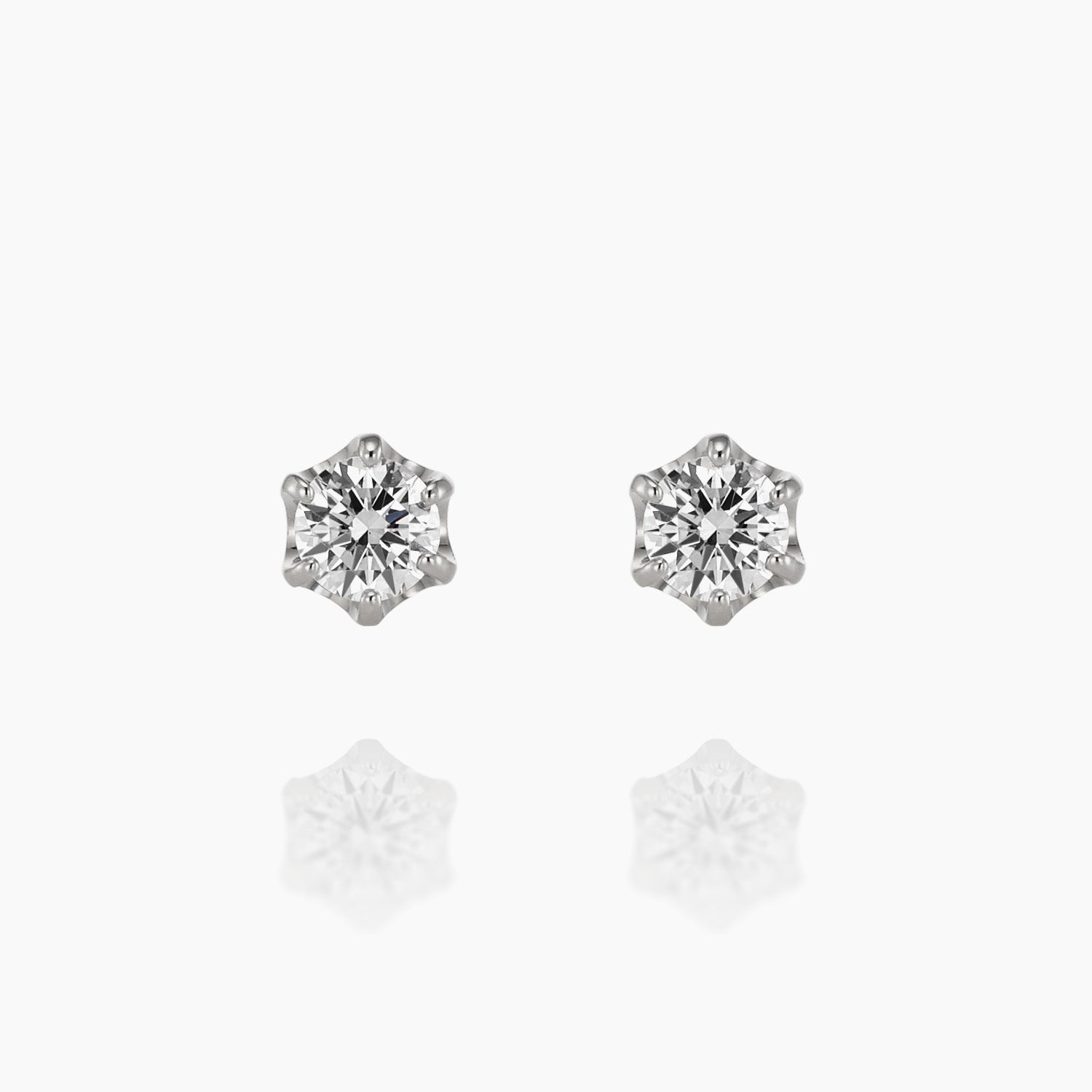 K10ピアス エリゼ 0.2ct｜MONATELIER（モナトリエ）公式｜K10 一粒