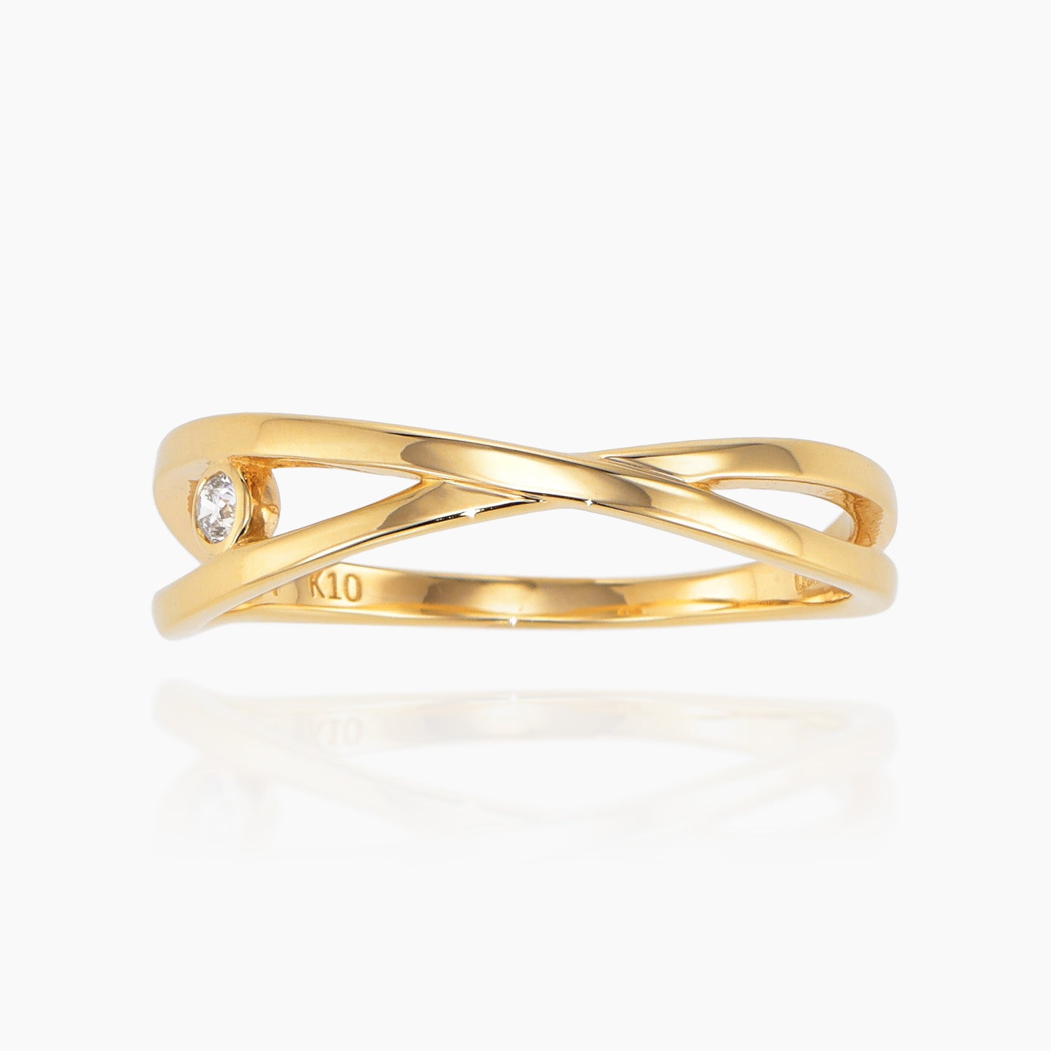 Ring｜MONATELIER（モナトリエ）公式｜K10 一粒ダイヤ 重ね付けジュエリー