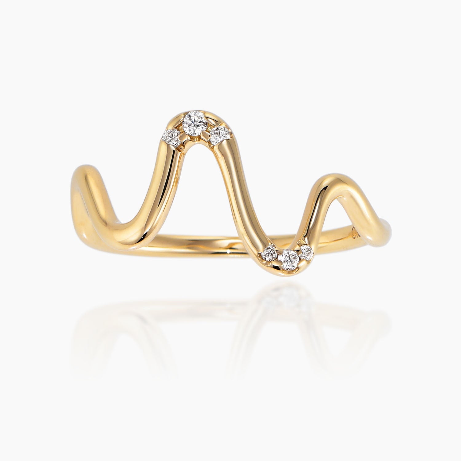 Ring｜MONATELIER（モナトリエ）公式｜K10 一粒ダイヤ 重ね付けジュエリー