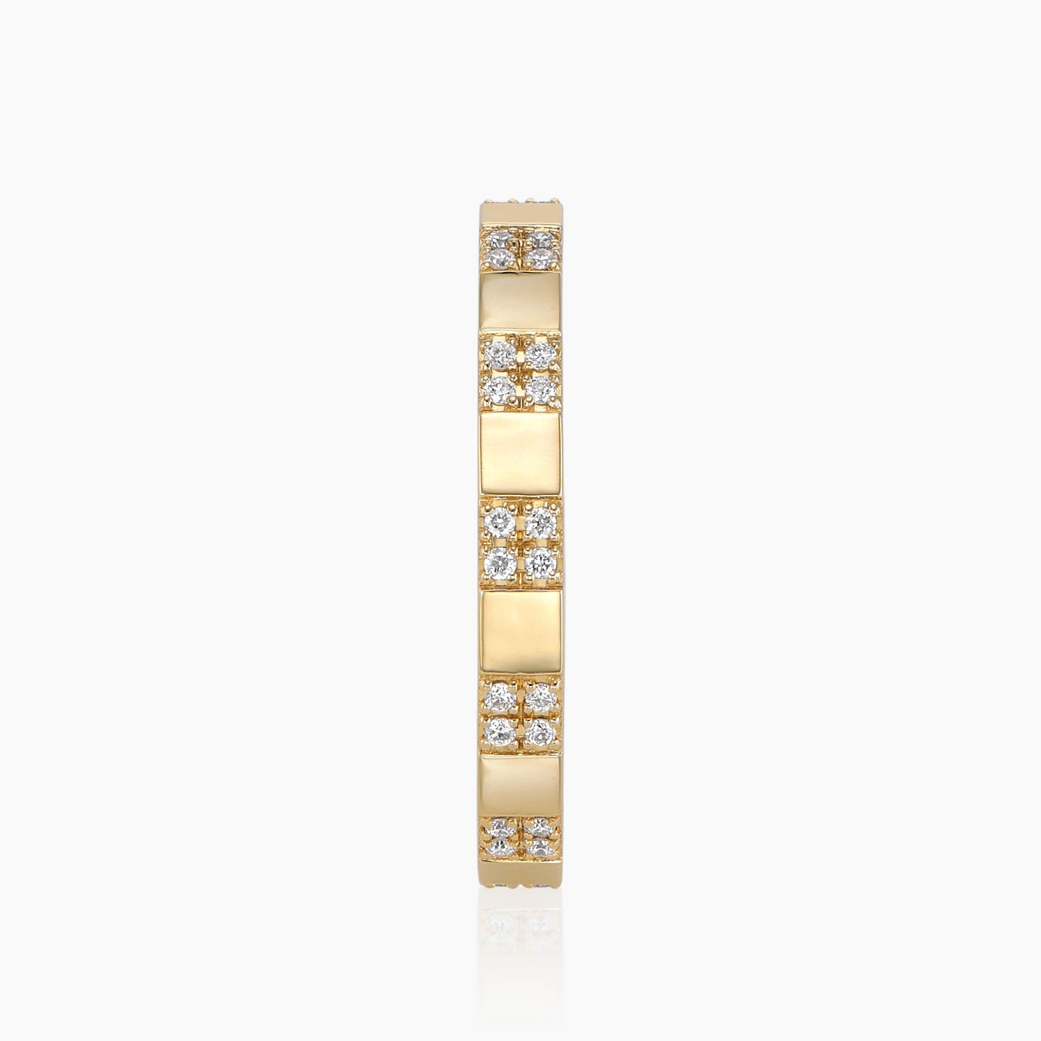 ダイヤモンド デザインフルエタニティリング シルバン 0.11ct｜K10