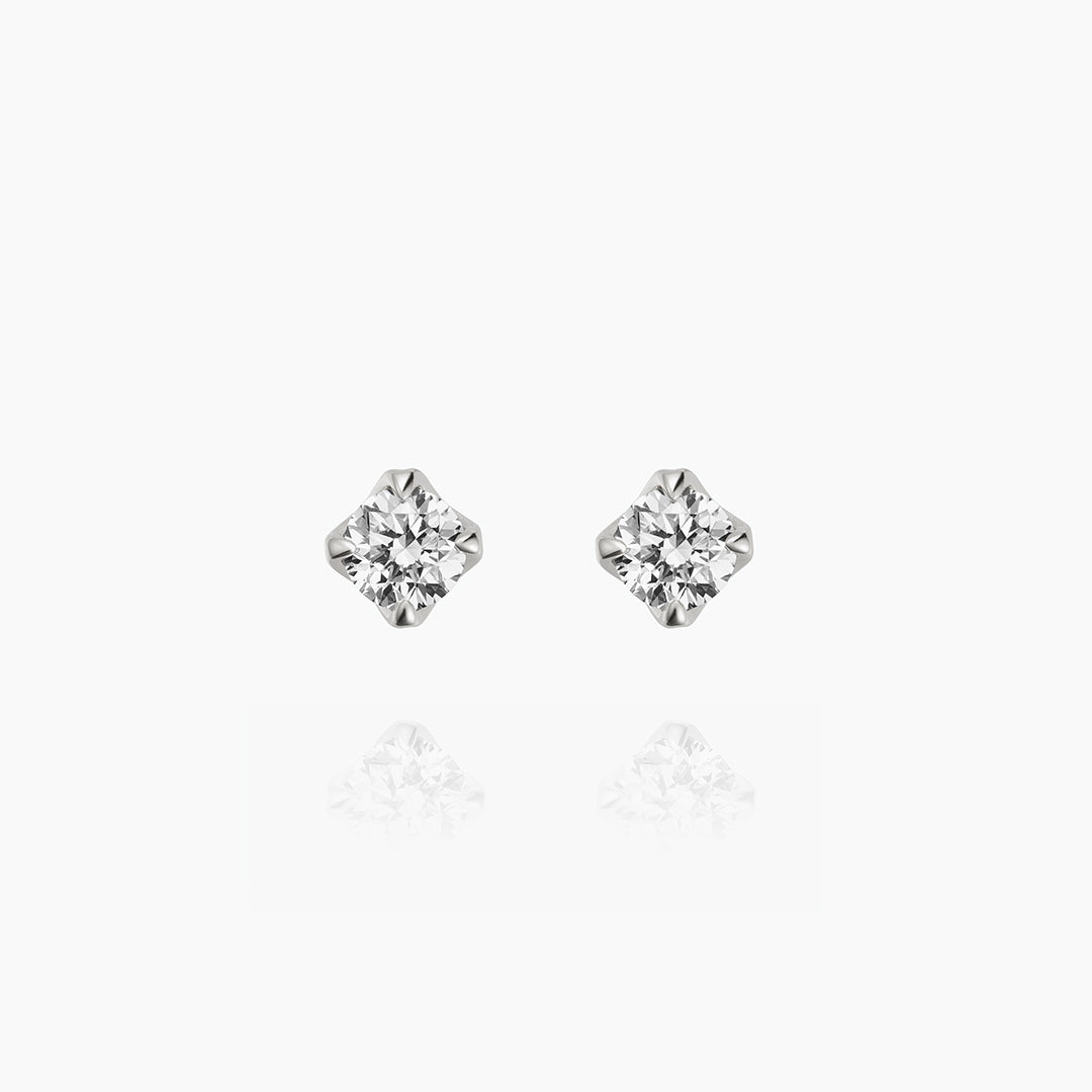 K10ピアス ルイ ダイヤ｜MONATELIER（モナトリエ）公式｜K10 一粒