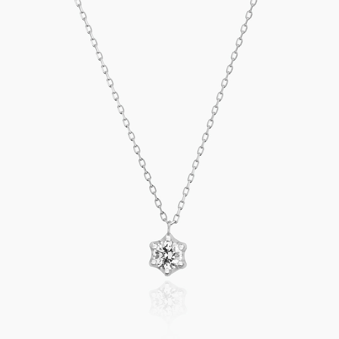 ete K10 ダイヤモンドネックレス0.01ct ジュエリーボックス付き K10ネックレス エリゼ 0.1ct ダイヤ｜MONATELIER（モナトリエ）公式