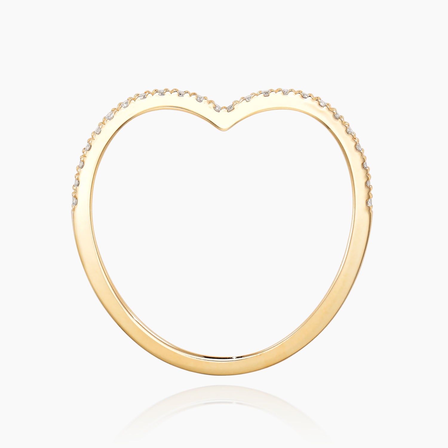 リング [ハートシルエットダイヤ]/Ring [Heart Silhouette Diamonds Ring ]