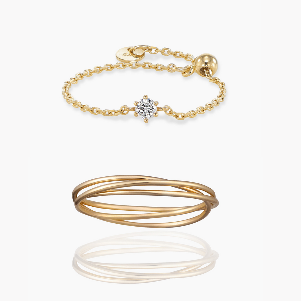 リング テオ×フェリクス｜MONATELIER（モナトリエ）公式｜K10 一粒