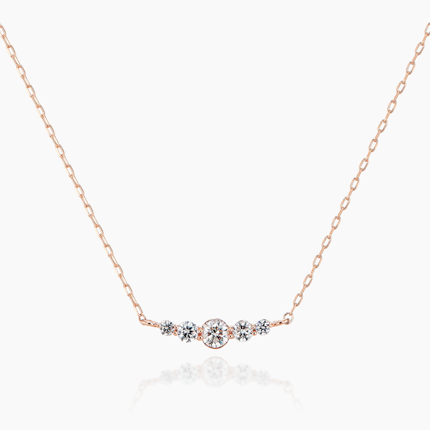 【ピンクゴールド】ネックレス [コレット]/Necklace [Colette]