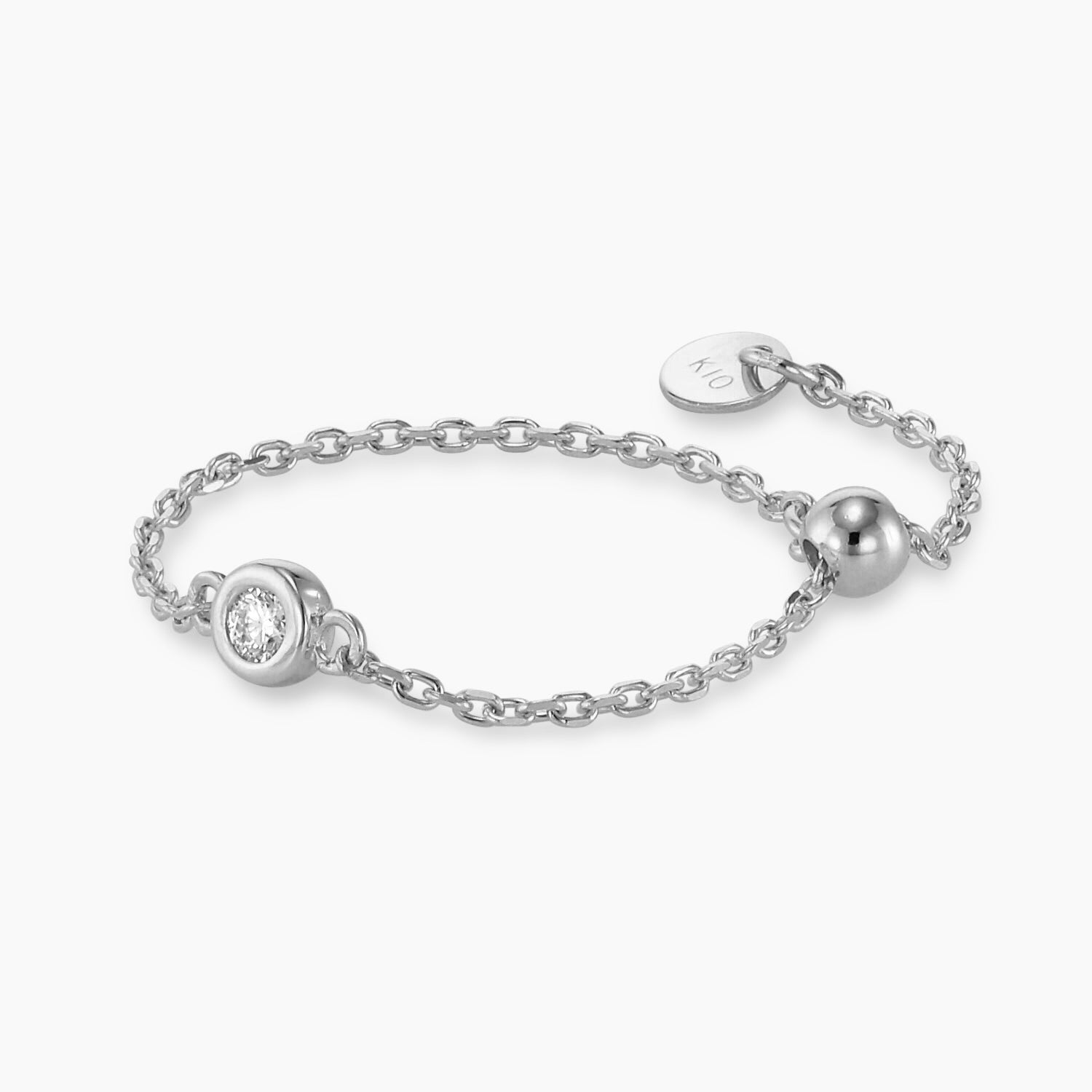 K10リング エリス 一粒ダイヤ | MONATELIER