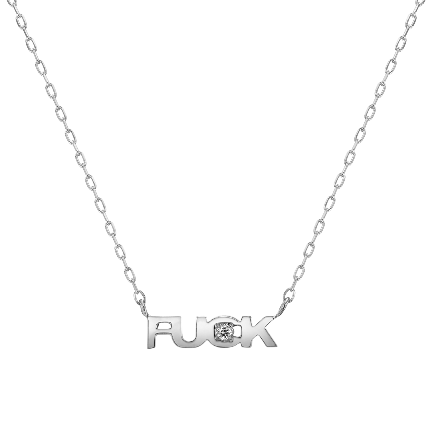 【プラチナ】ネックレス [ファッジ]/Necklace [Fudge]