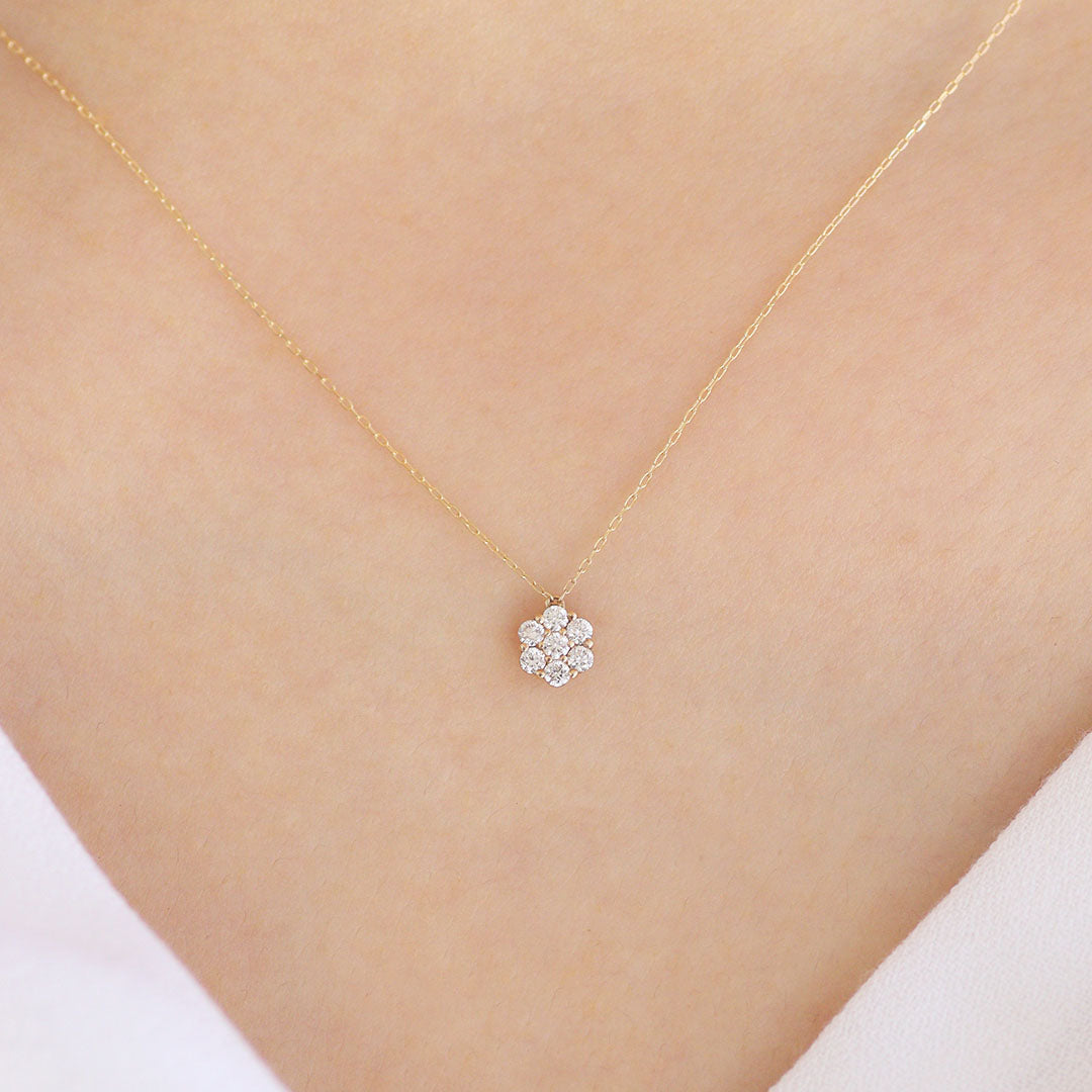 【ホワイトゴールド】ネックレス[リュカ]/Necklace[Lucas]