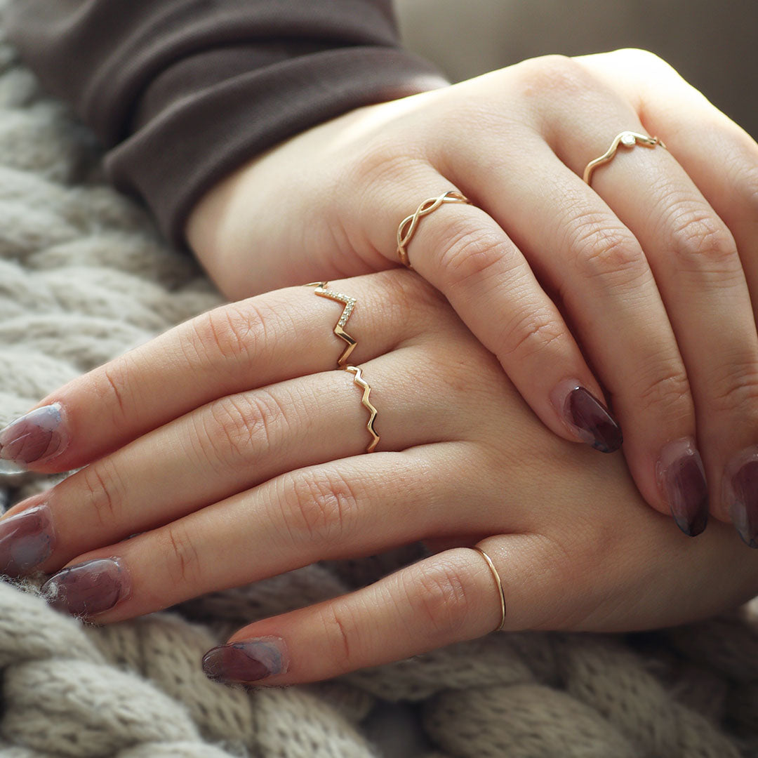 K10リング ヴィンセント ダイヤ｜MONATELIER（モナトリエ）公式｜K10