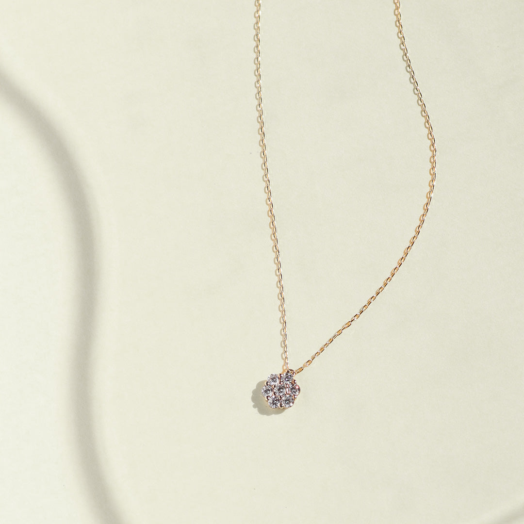 【ホワイトゴールド】ネックレス[リュカ]/Necklace[Lucas]
