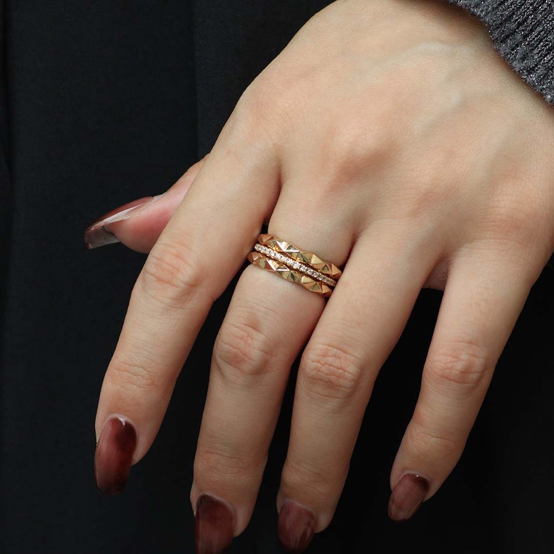 K10リング セドリック ワイド エタニティダイヤ｜MONATELIER