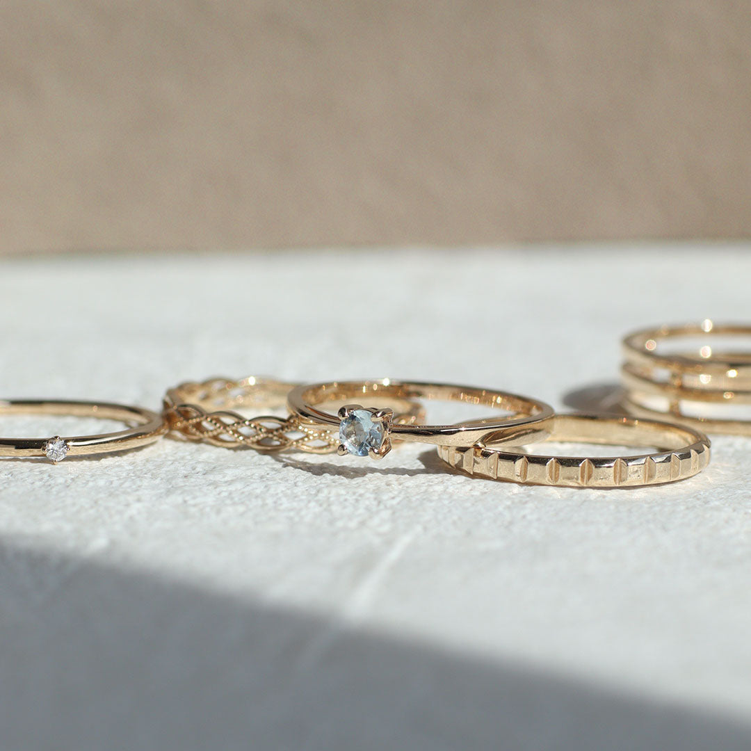 K10リング ブルートパーズ｜MONATELIER（モナトリエ）公式｜K10 一粒