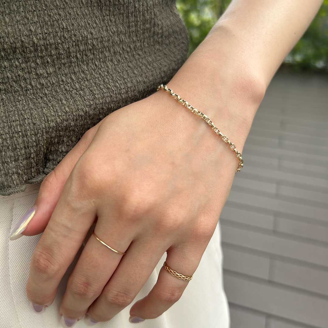 ブレスレット [オーバルチェーン]/Bracelet [oval chain]