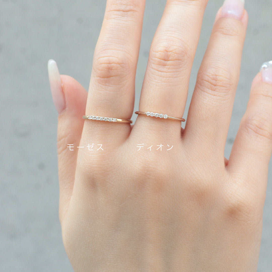 K10リング ディオン ダイヤ｜MONATELIER（モナトリエ）公式｜K10 一粒