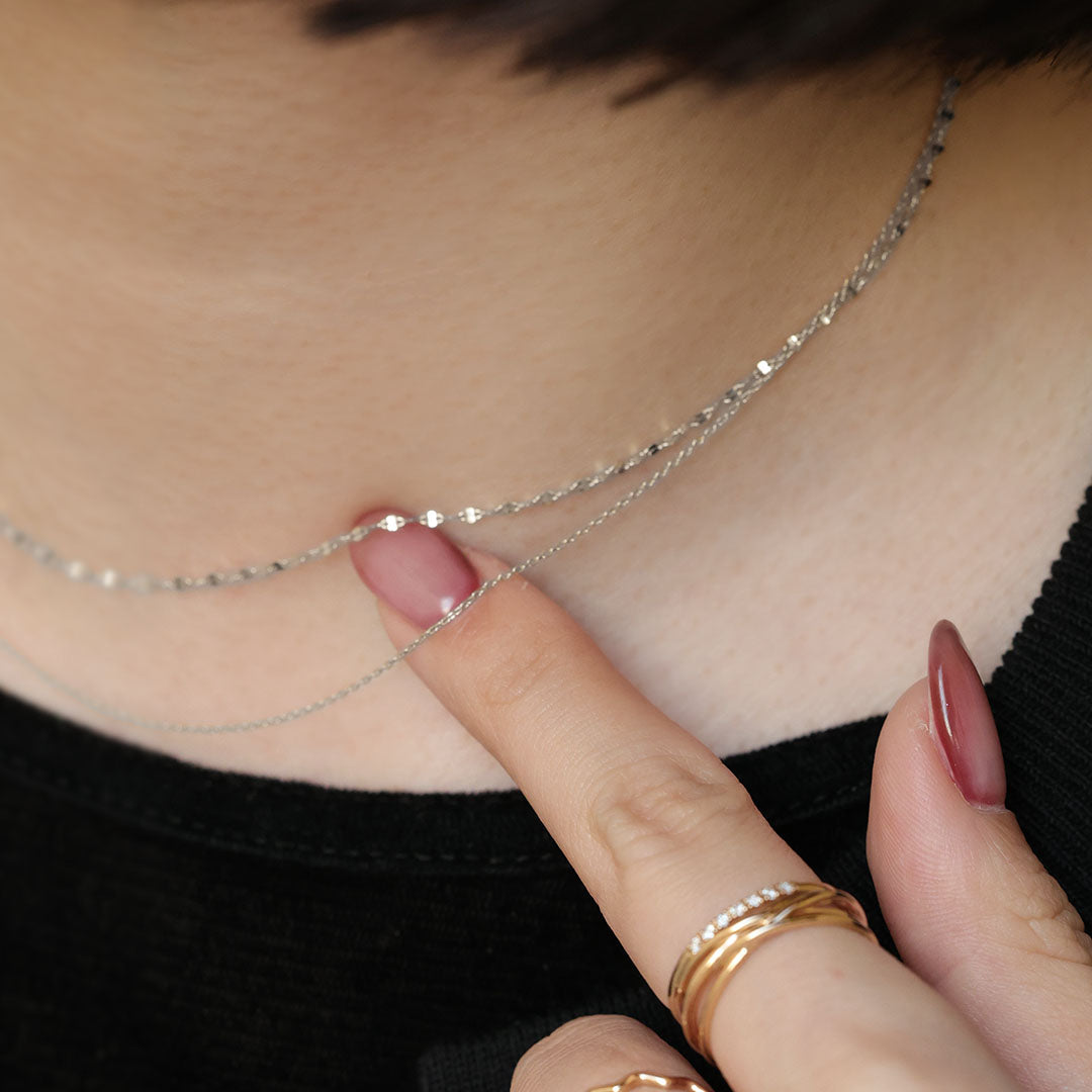 【予約販売・1月末発送】ネックレス [ルーメン ホワイト]/Necklace [lumen white]