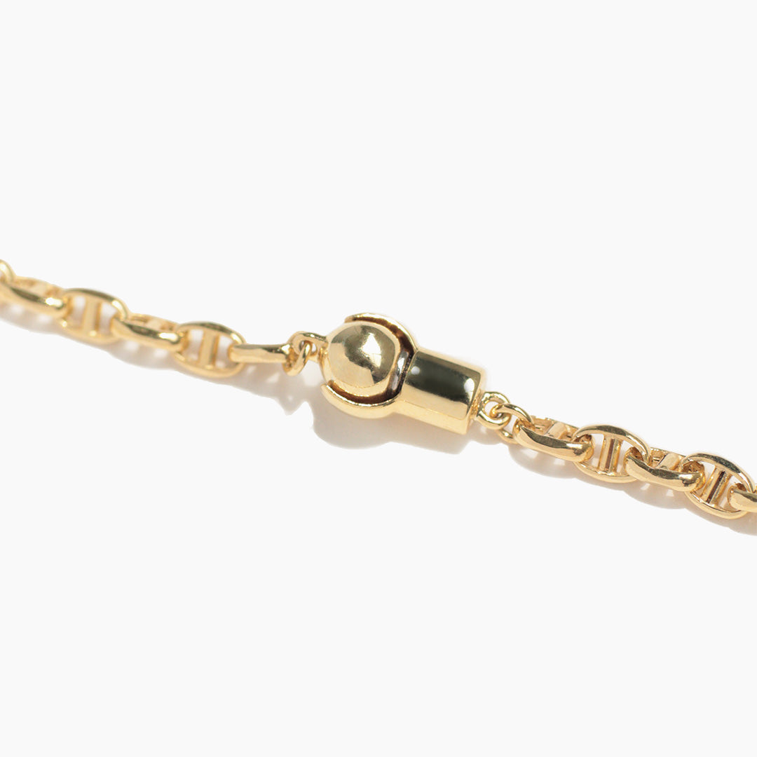 ブレスレット[マグネットオーバルチェーン]/Bracelet [Magnet oval chain]