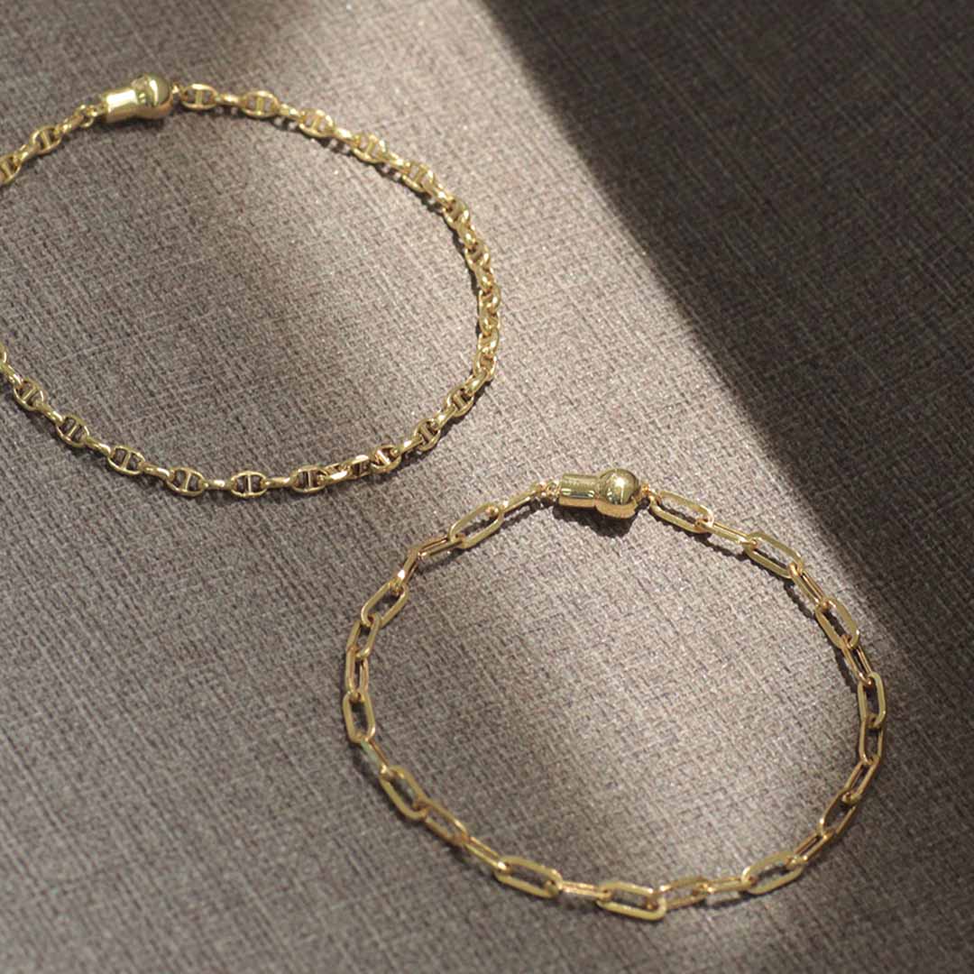 ブレスレット[マグネットオーバルチェーン]/Bracelet [Magnet