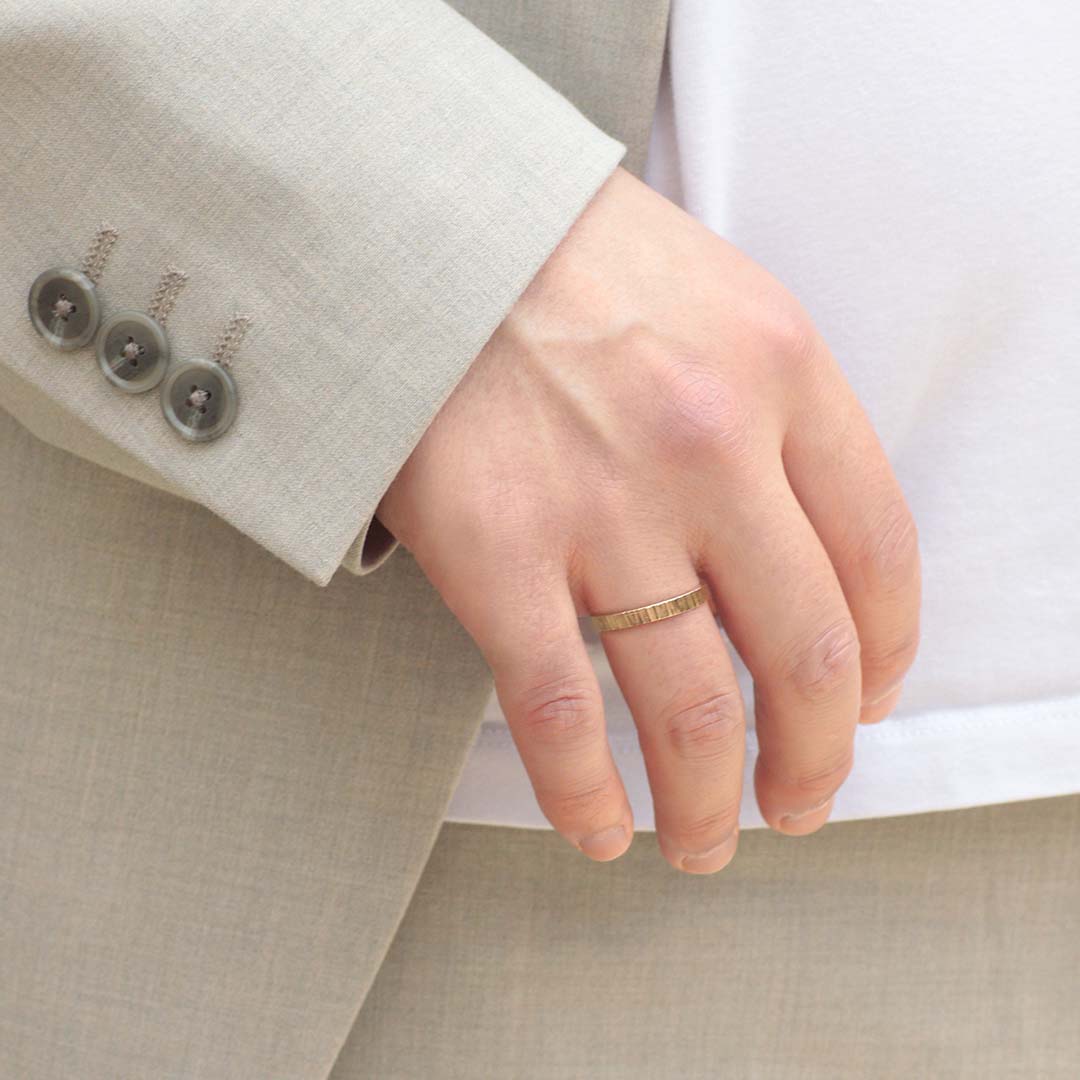 K10リング バスチアン ワイド エタニティダイヤ｜MONATELIER