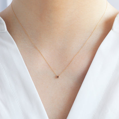 ネックレス [ブラウンダイヤ]/Necklace [Brown diamond]