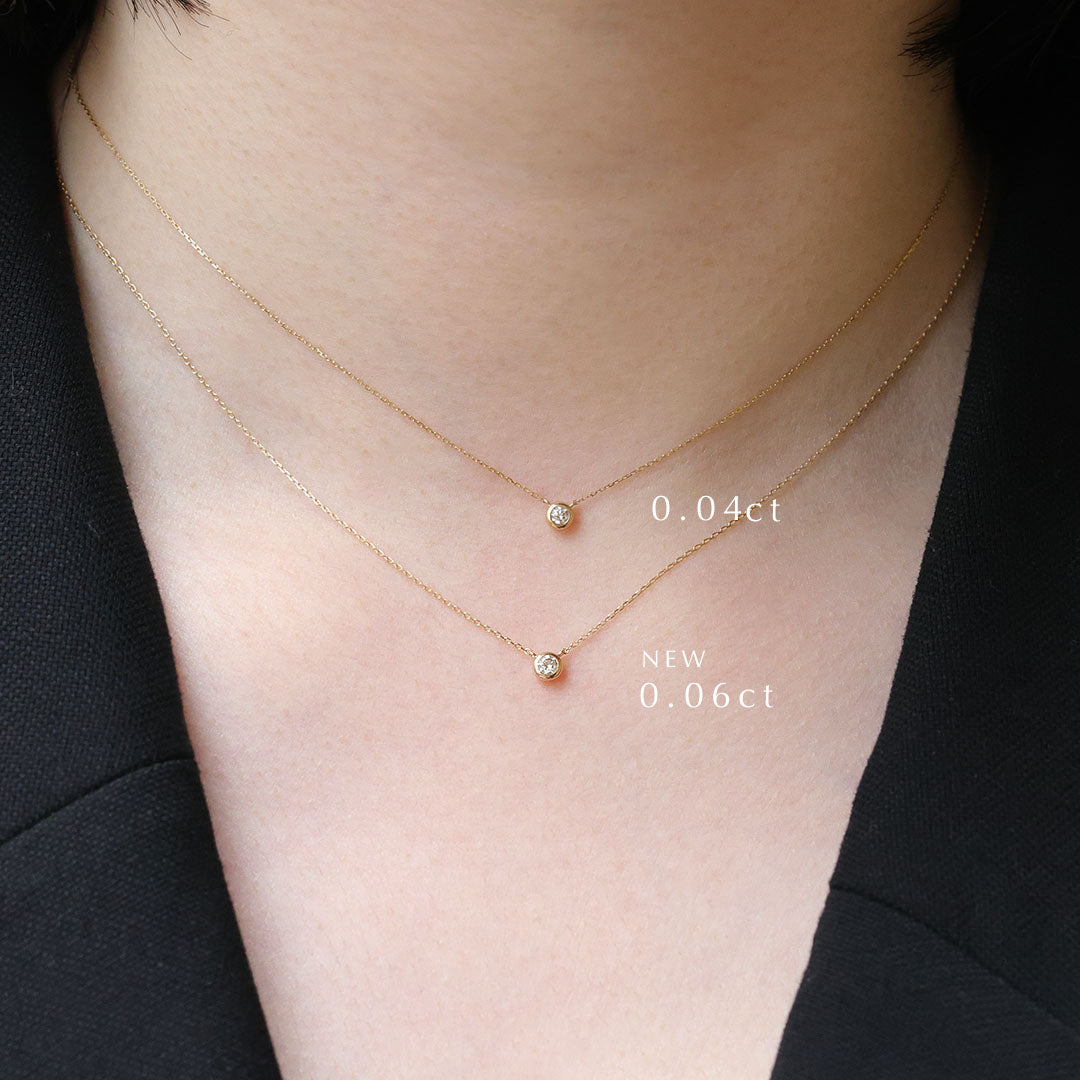 K10/ダイヤモンド0.06ct/47.5cm/1.1g ネックレス 【公式通販】 K10/ダイヤモンド0.06ct/47.5cm/1.1g ネックレス 【公式通販】