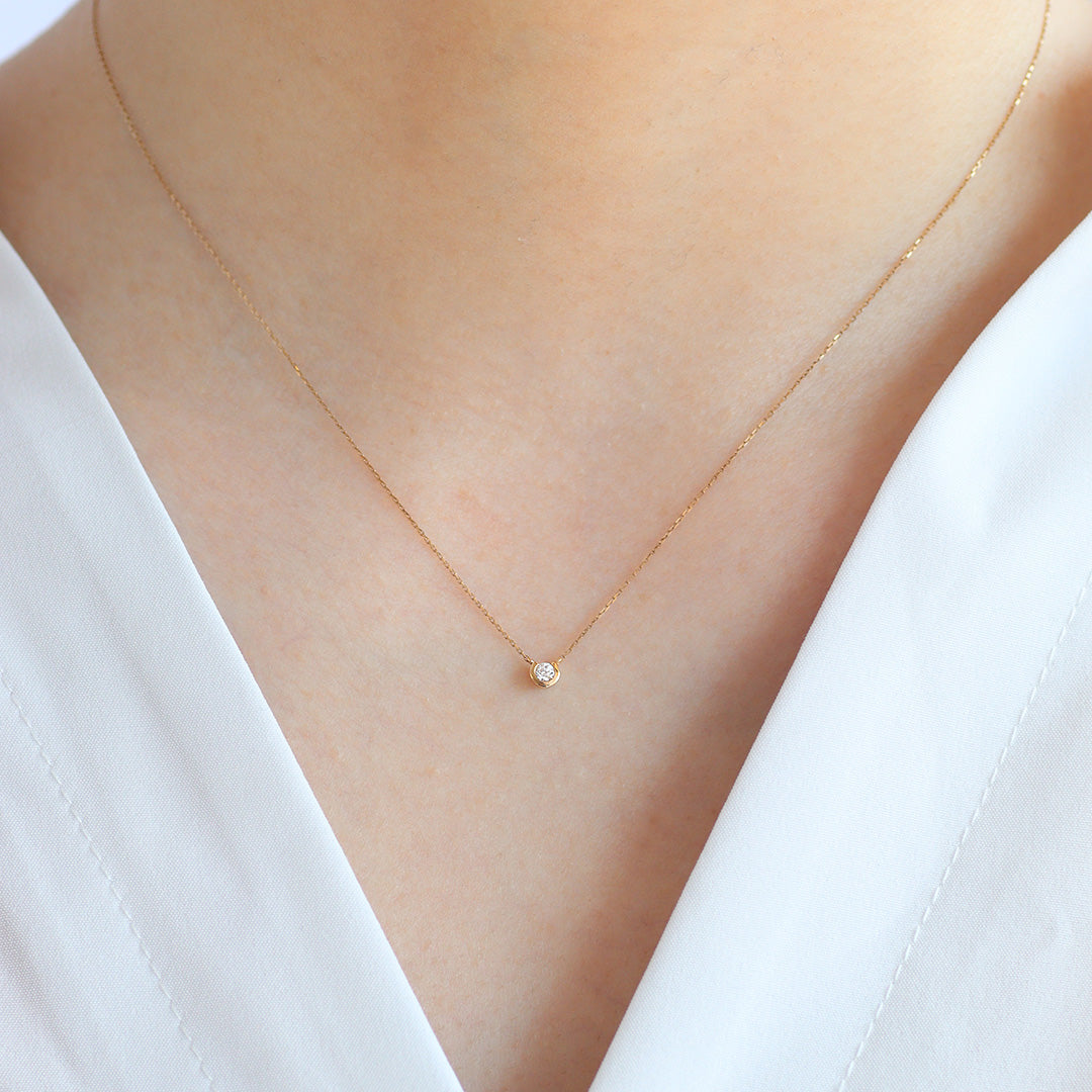 【ピンクゴールド】ネックレス [ラロ]/necklace [Lalo]