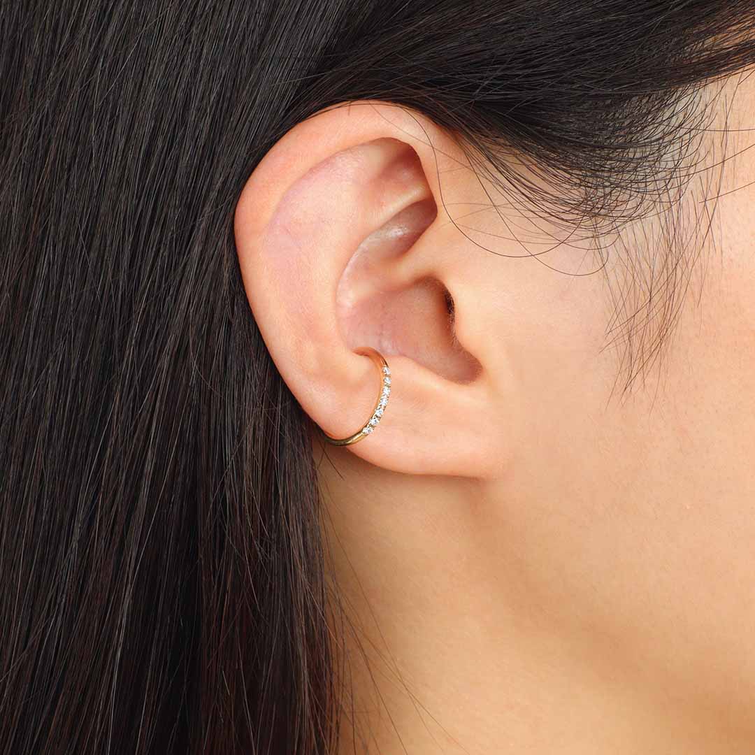 K10イヤーカフ モーゼス エタニティダイヤ｜MONATELIER（モナトリエ