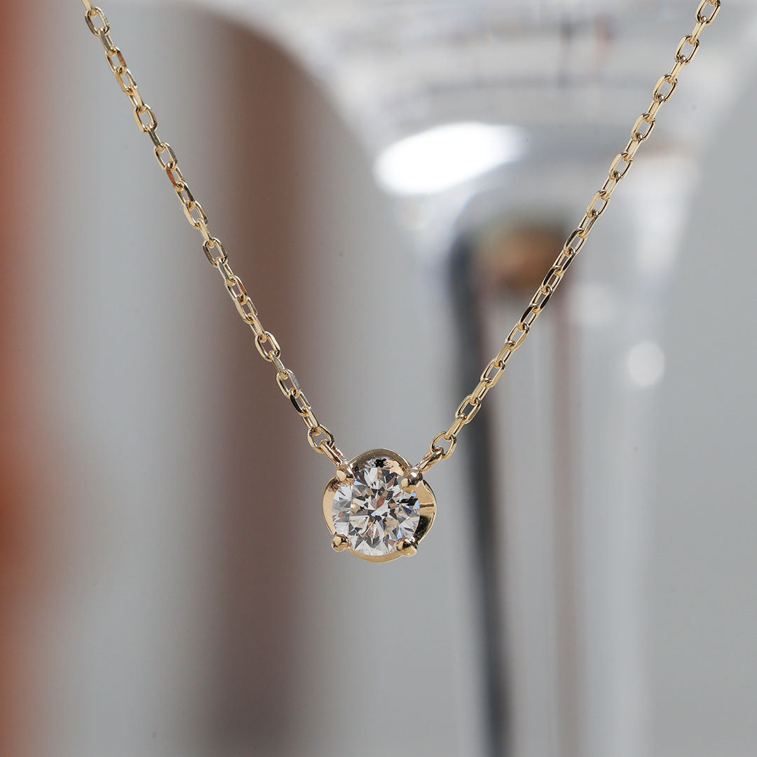 K10ネックレス アベル0.1ct ダイヤ｜MONATELIER（モナトリエ）公式