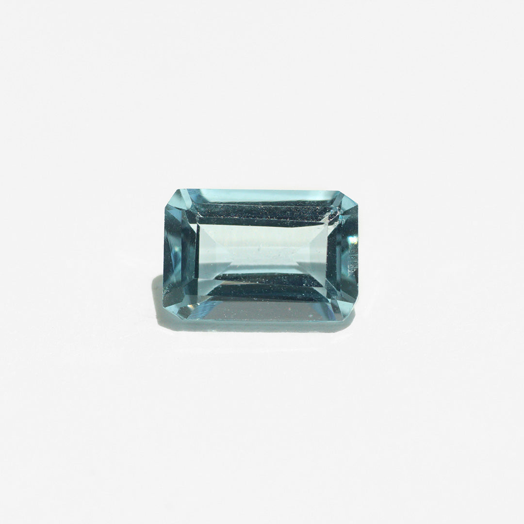 イヤーカフ[ノラン アクアマリン]//Ear cuff [Nolan Aquamarine]