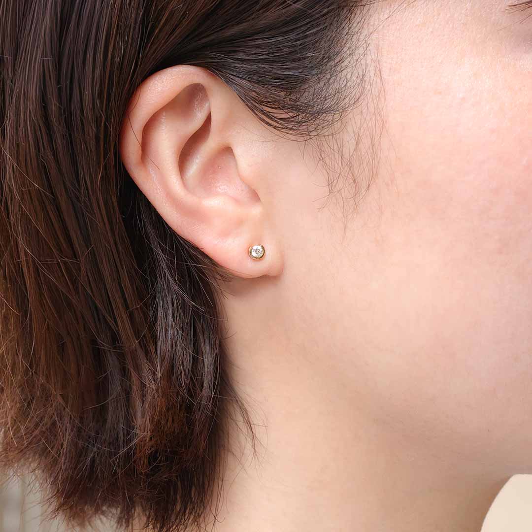 ピアス [ラロ 0.2ct]/earrings [Lalo 0.2ct]