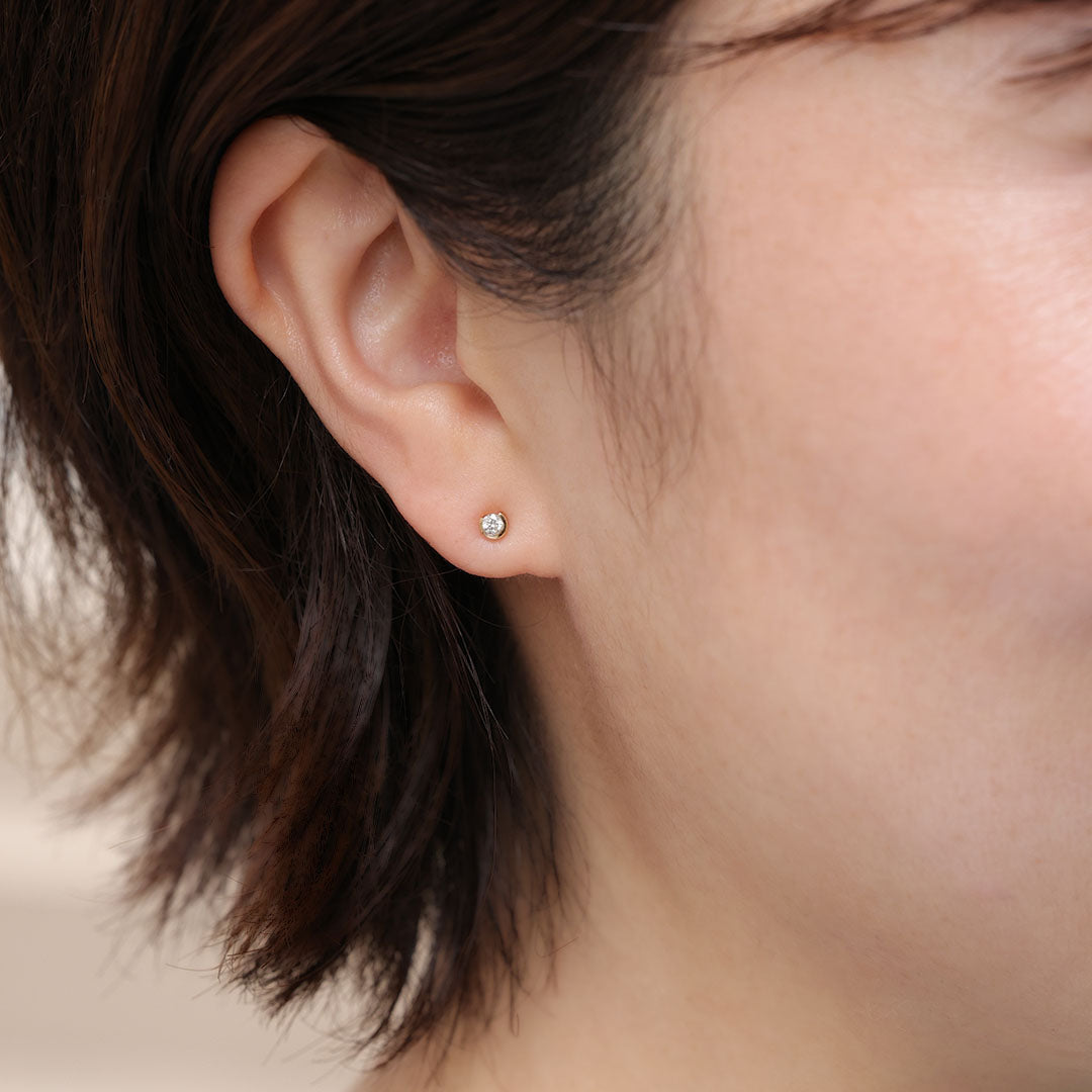 ピアス [ラロ 0.1ct]/earrings [Lalo 0.1ct]