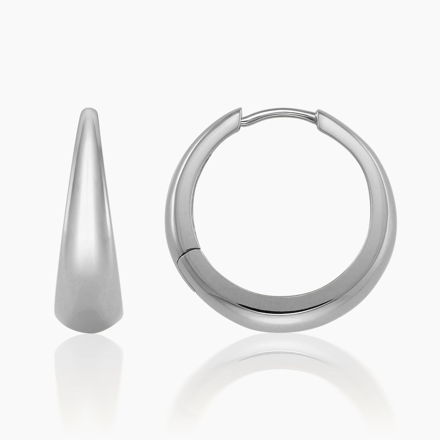 K10フープピアス ミロ L｜MONATELIER（モナトリエ）公式｜K10 一粒