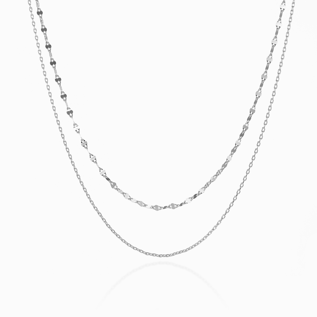 モナトリエ　ホワイトゴールド　ネックレス K10WGネックレス ルーメン｜MONATELIER（モナトリエ）公式｜K10 一粒