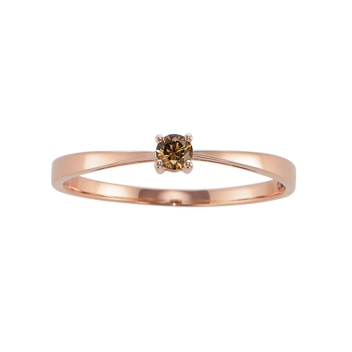 ブラウンダイヤ リング total 1.33カラットk18ピンクゴールド 19号 ブラウンダイヤ リング total 1.33カラットk18ピンクゴールド 19号