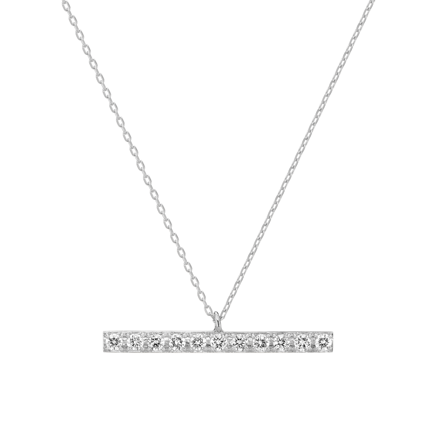 【ホワイトゴールド】ネックレス [イヴ]/Necklace [Yves]