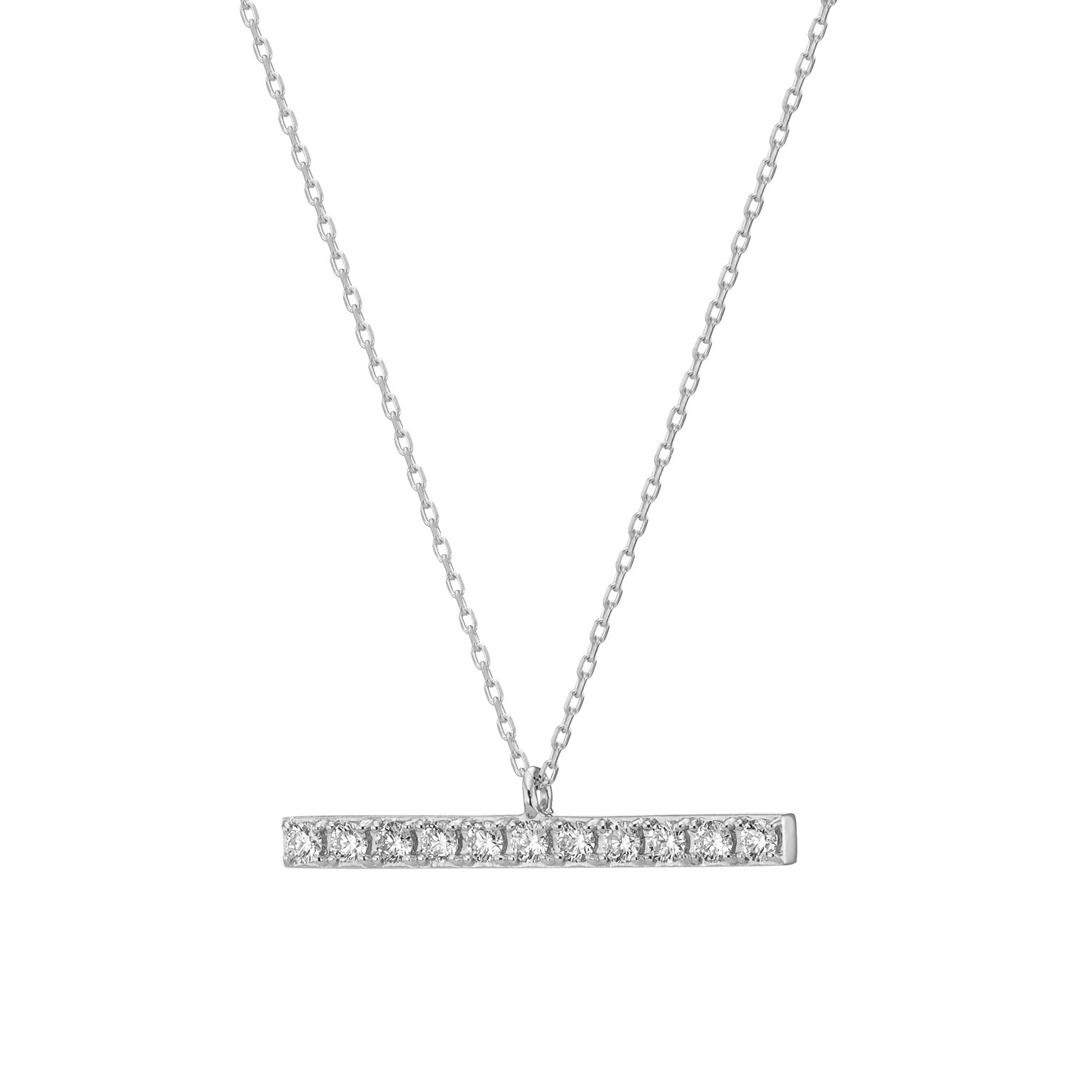 【ホワイトゴールド】ネックレス [イヴ]/Necklace [Yves]