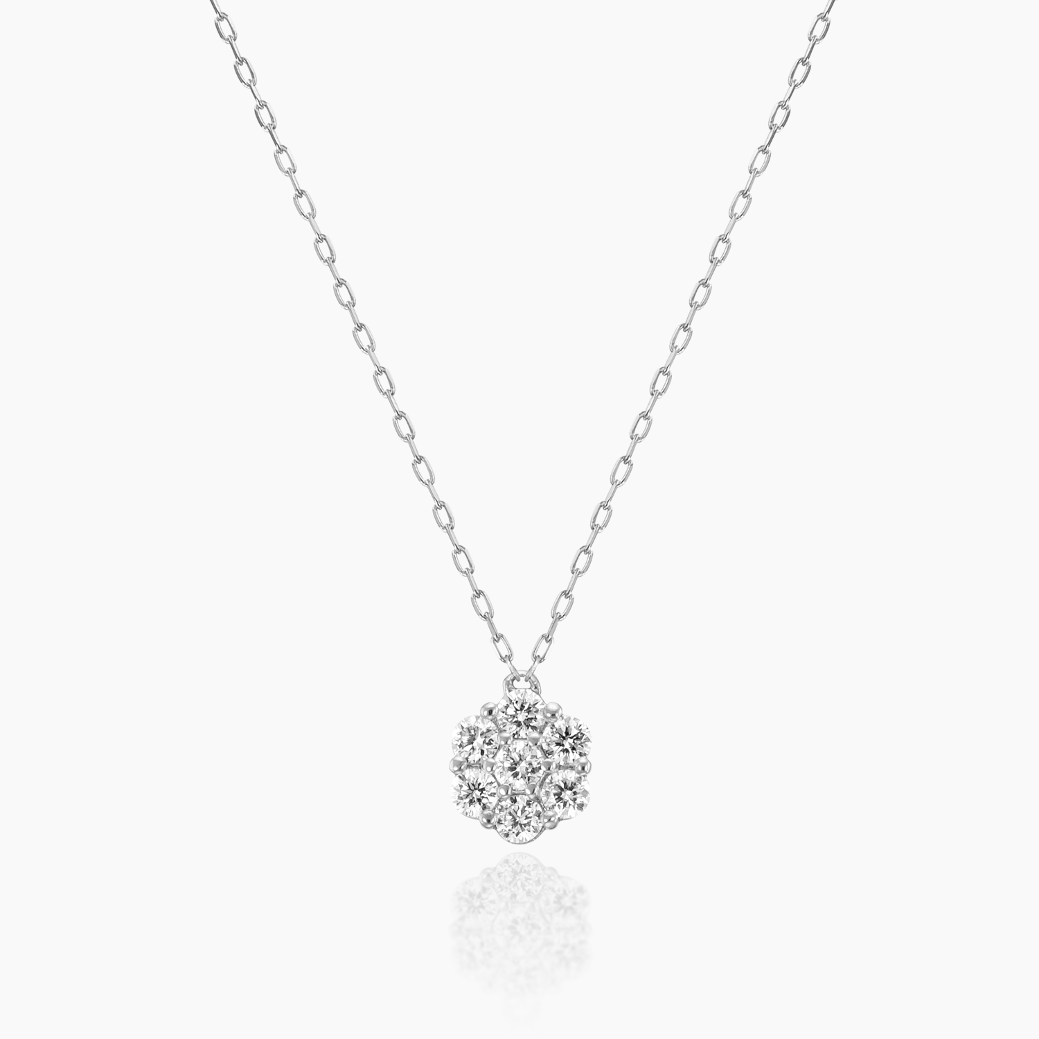 【ホワイトゴールド】ネックレス[リュカ]/Necklace[Lucas]