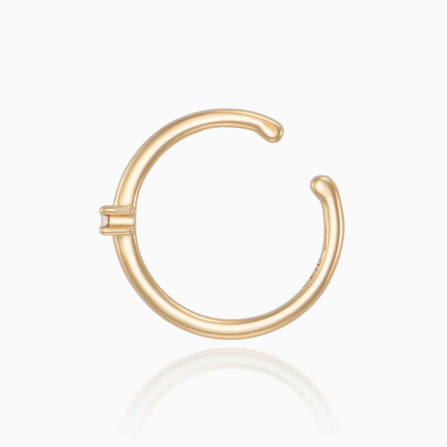 K10イヤーカフ アニ ダイヤ｜MONATELIER（モナトリエ）公式｜K10 一粒