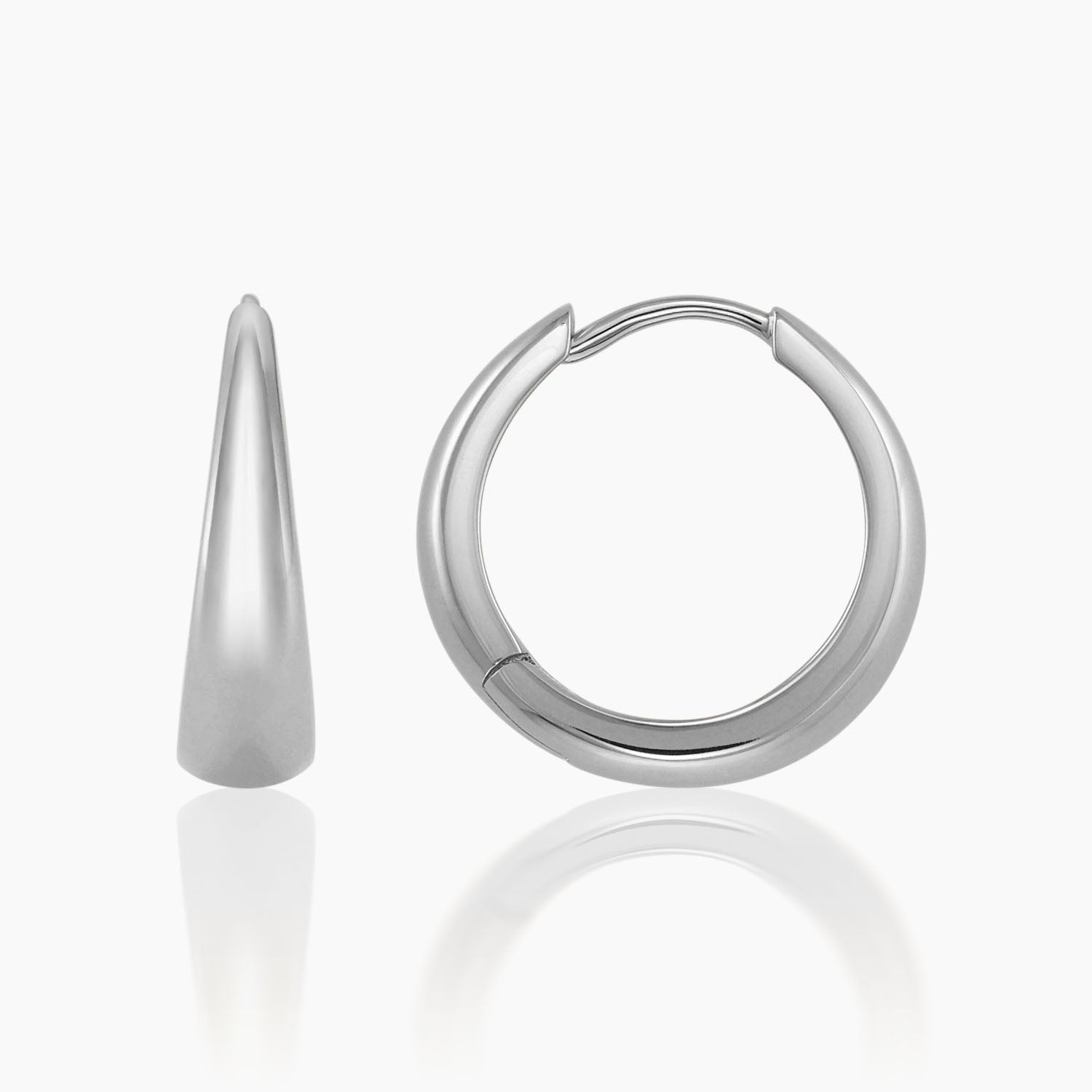 K10フープピアス ミロ M｜MONATELIER（モナトリエ）公式｜K10 一粒