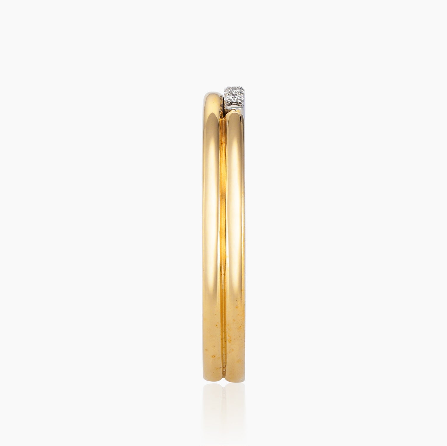 K10リング ダイヤ 着用イメージ MONATELIER