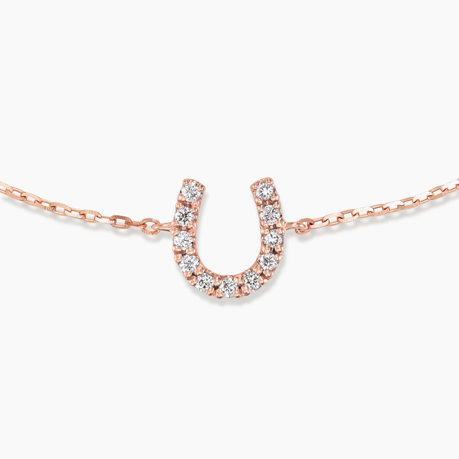 K10ブレスレット ホースシュー 0.03ct｜MONATELIER（モナトリエ）公式