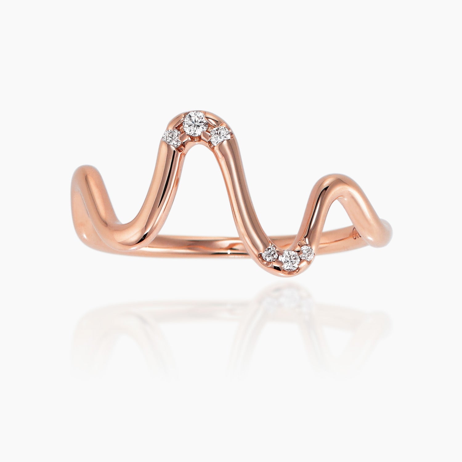 【最終値下】モナトリエ　リング［アニ］12号 K10リング アンリ エタニティダイヤ｜MONATELIER（モナトリエ）公式