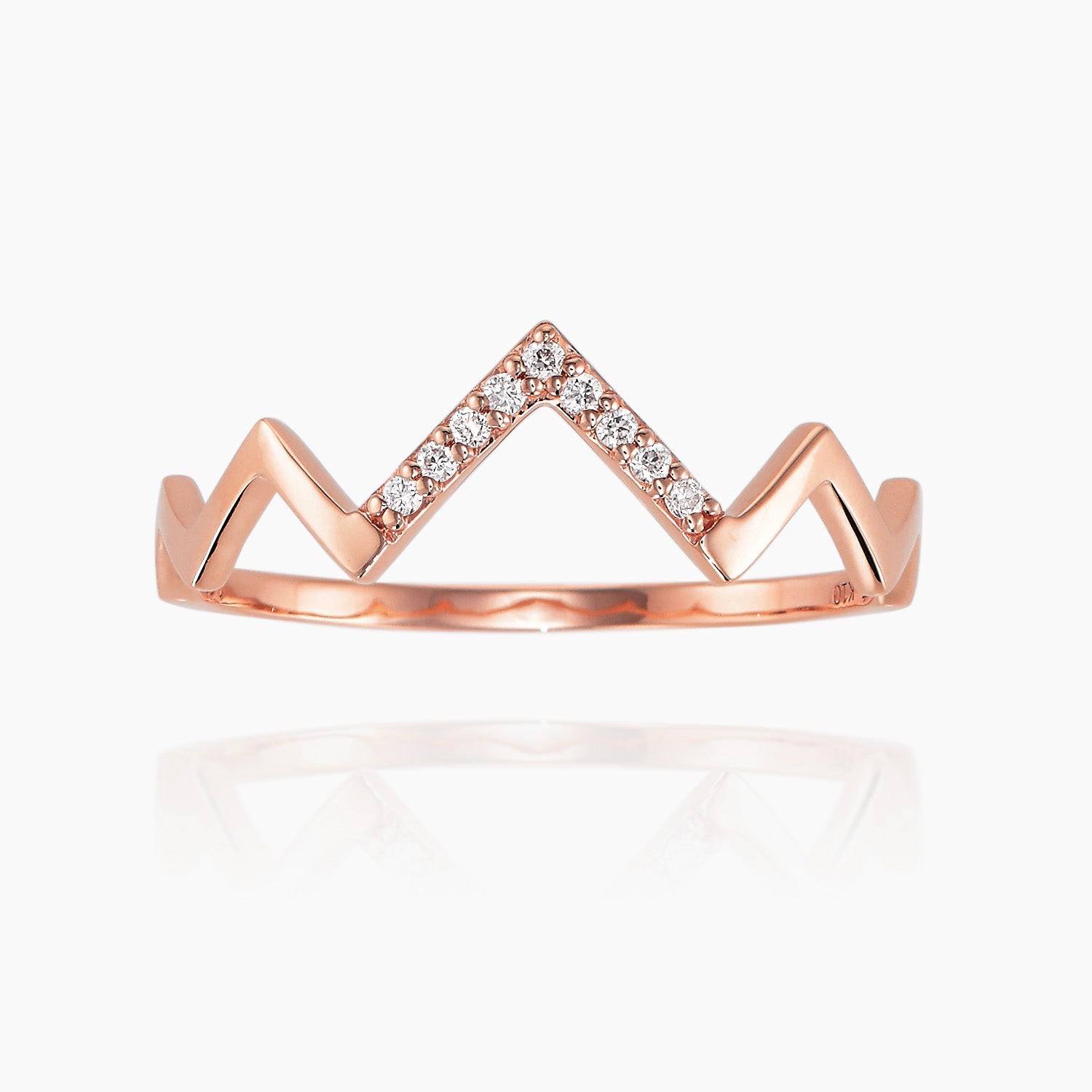 K10リング ヴィンセント ダイヤ | MONATELIER