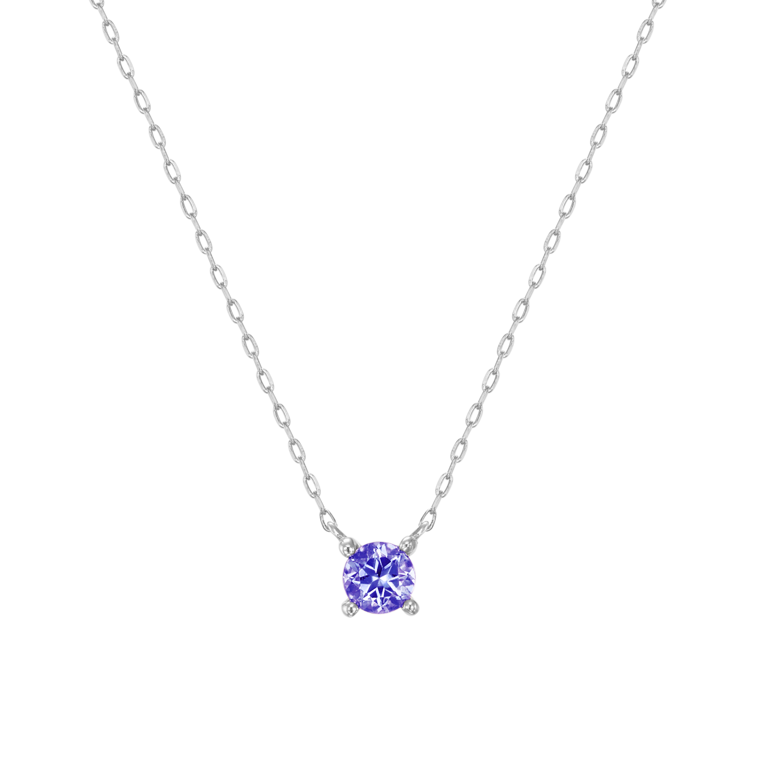 【プラチナ】ネックレス [タンザナイト]/Necklace [Tanzanite]