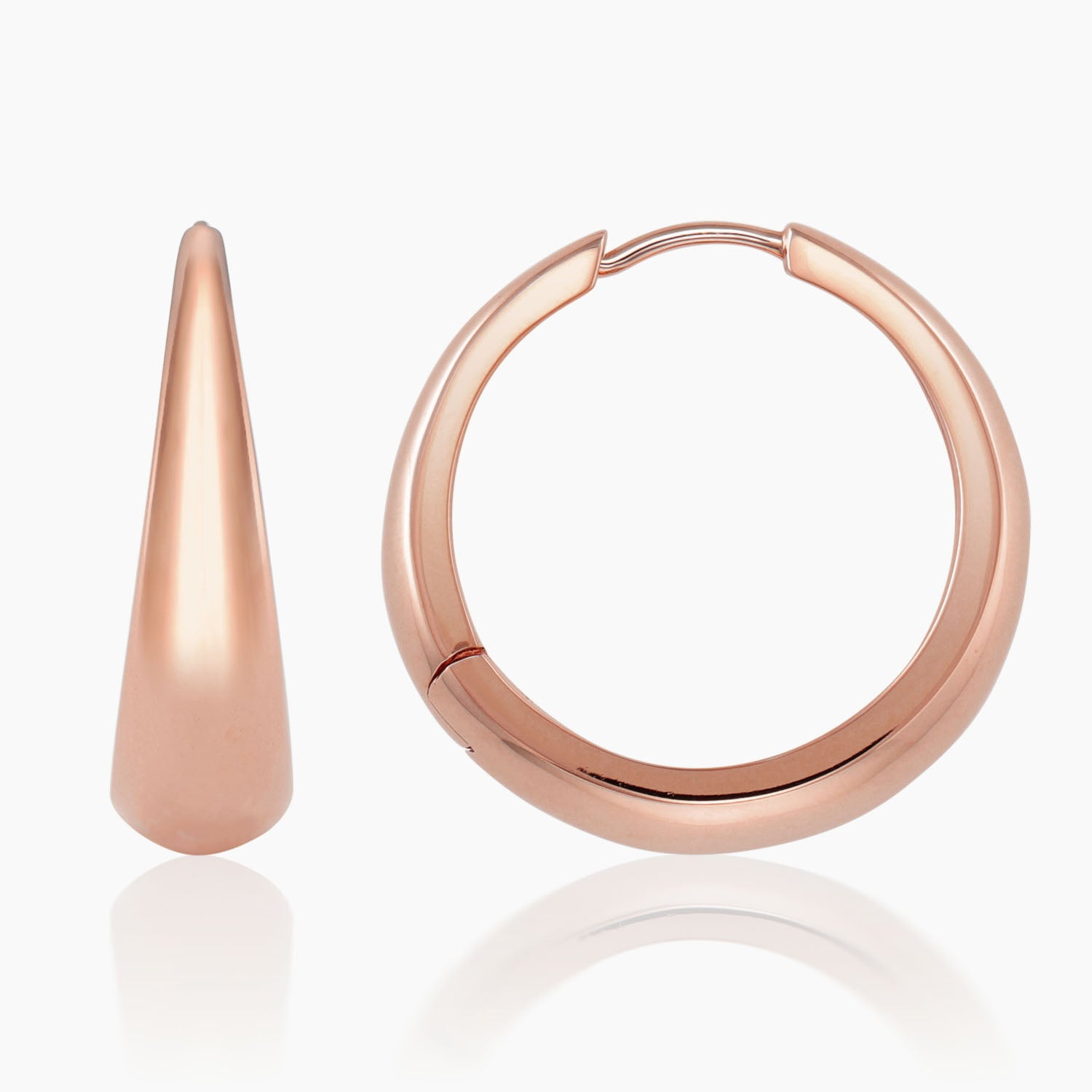 K10フープピアス ミロ XL｜MONATELIER（モナトリエ）公式｜K10 一粒