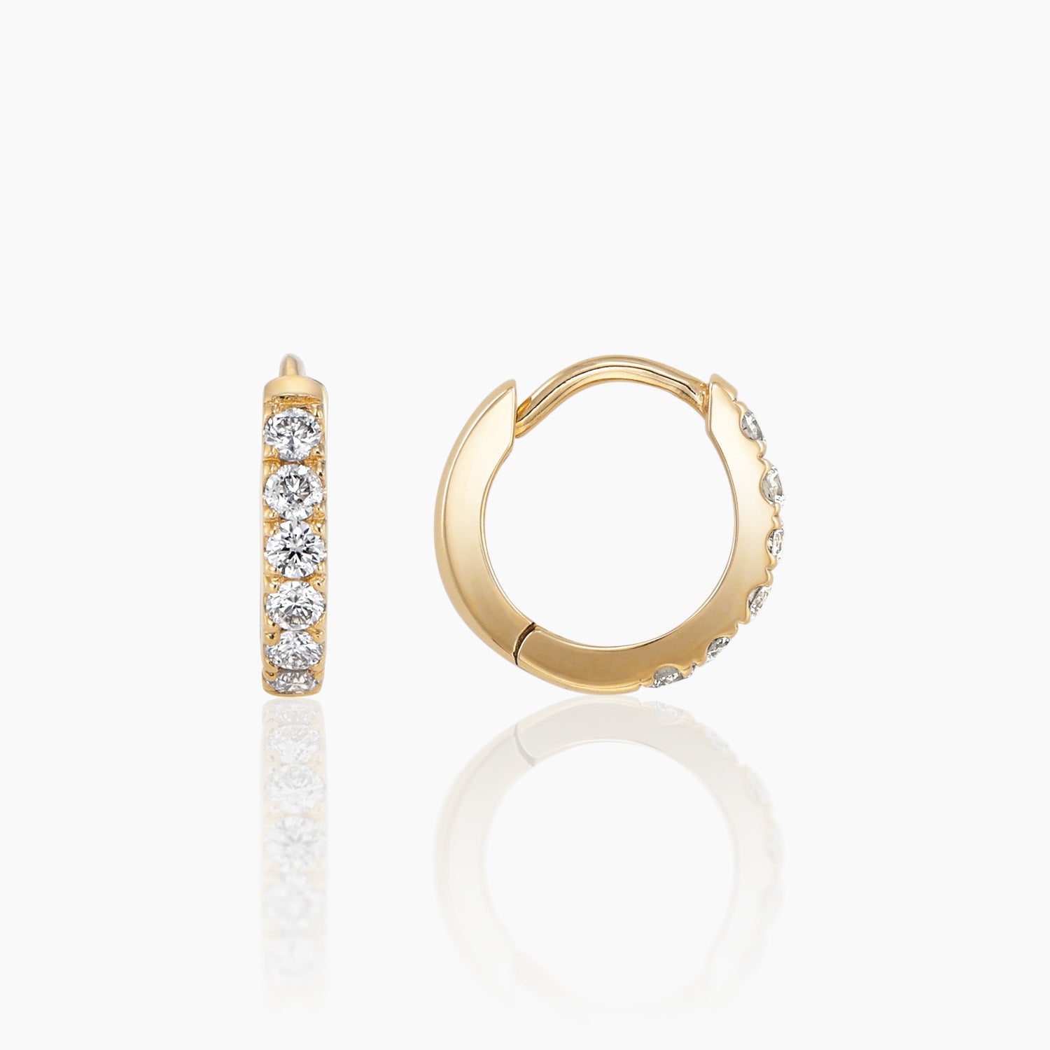 K10フープピアス マルク ダイヤ XS｜MONATELIER（モナトリエ）公式