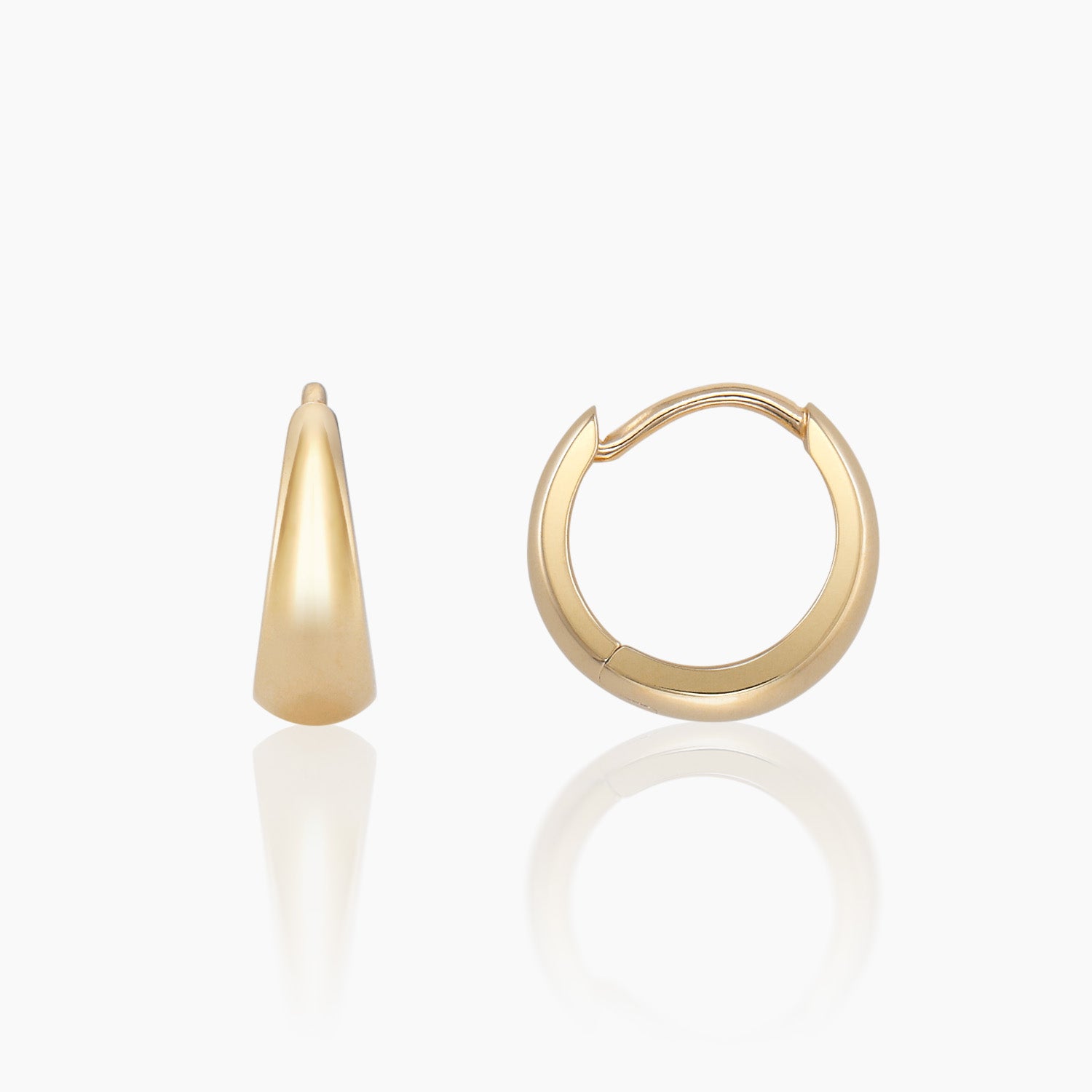 K10フープピアス ミロ XS｜MONATELIER（モナトリエ）公式｜K10 一粒