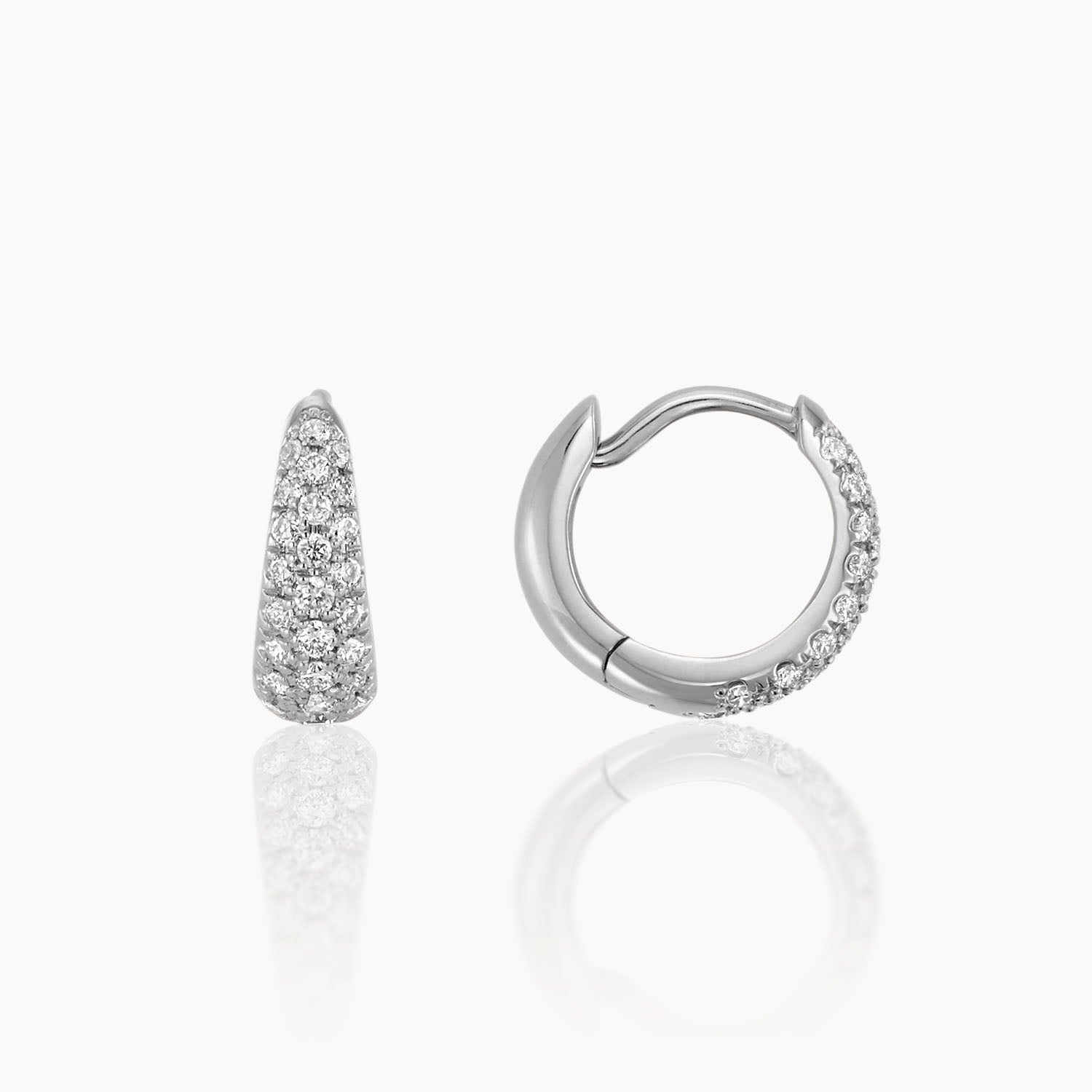 K10フープピアス ミロ ダイヤ XS｜MONATELIER（モナトリエ）公式｜K10
